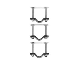 Basil Fahrrad Kisten & Rattan Körbe Befestigungsset - Edelstahl Montageset-3