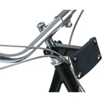 Basil Fest Montierter Fahrrad Lenkerschaft Halter Schwarz – Stabile Befestigung-2