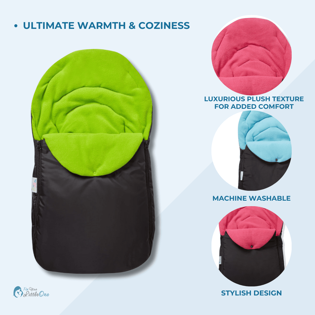 Universal Car Seat Footmuff / Cosy Toes - Fits All 3 And 5 Point Harnesses-2