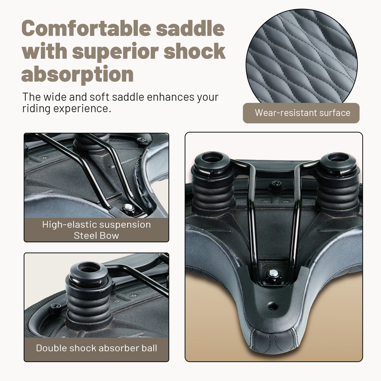 YS 9, YLG Oversized Bicycle Seat-4