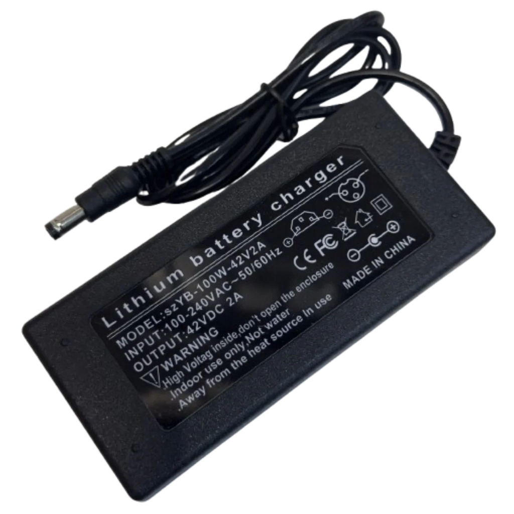 42V 2A Ladegerät mit 5,5 × 2,1 mm Stecker – für 36V Lithium-Ionen-Akkus-1
