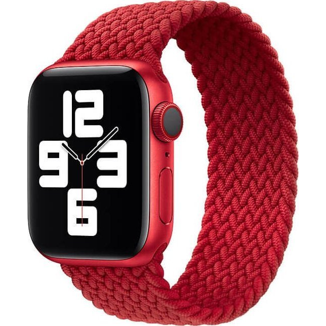 Apple Watch Solo Loop каишка, червена (194253427629)-0