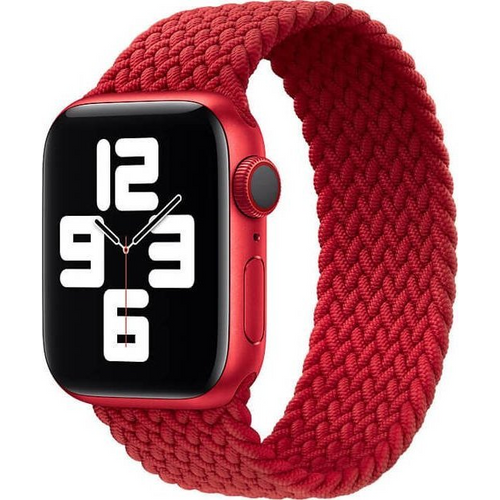 Apple Watch Solo Loop каишка, червена (194253427629)-0