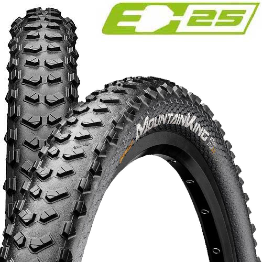 Continental Mountain King 2.3 Drahtreifen 26x2,3 Zoll Schwarz-0